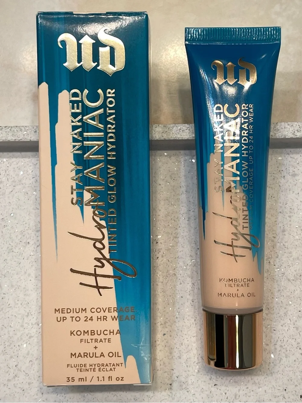 Urban Decay ~ ‘10 ULTRA FAIR’ HydroManiac Tinted Glow Hydrator ~ Full Size 35 ml